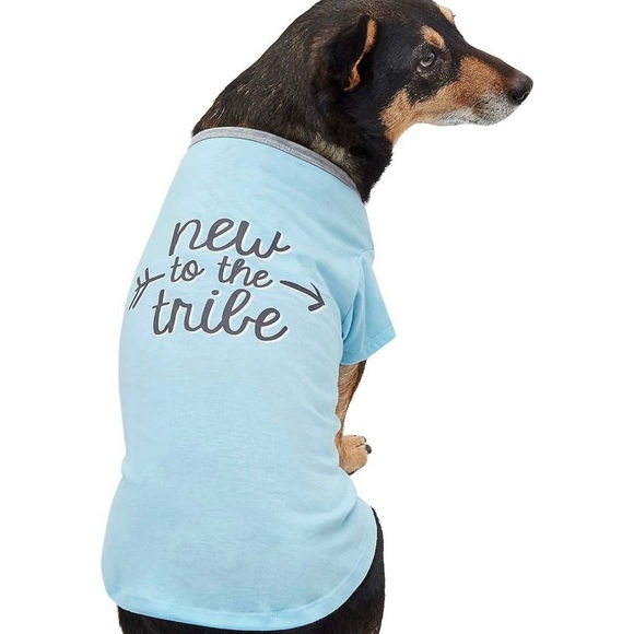 Wagatude New to the Tribe Dog T-Shirt - Picture 4 of 9